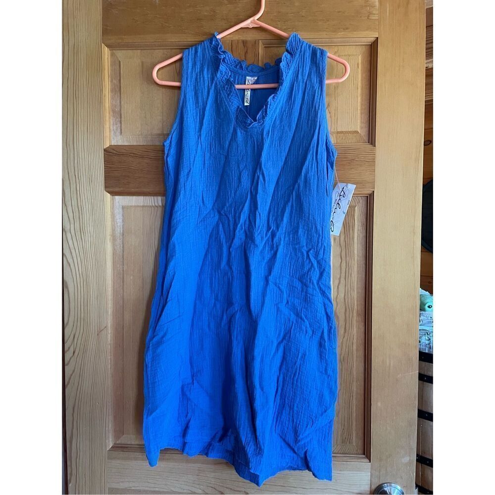 Lulu-B Sleeveless Linen Dress Size XS